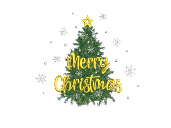 Chistmas Tree Embroidery Design Review