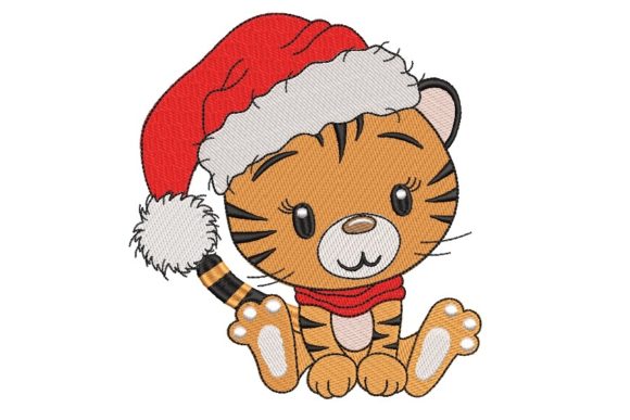 Christmas Tiger Embroidery Review