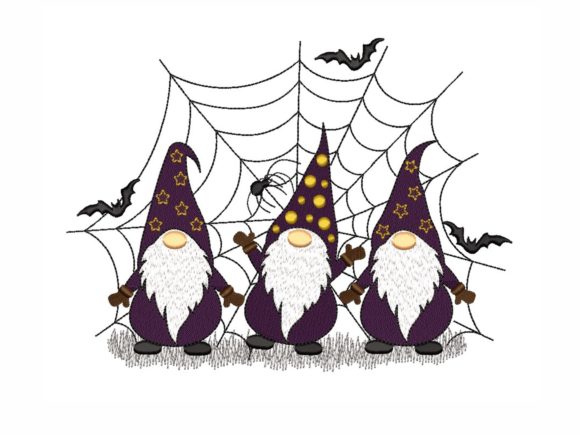 Halloween Gnomes: Sweet, Stitch-Ready Charm for Handmade Gifts