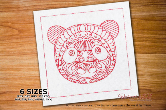 Panda Zentangle: A Craft Fair Designer’s Real-World Review