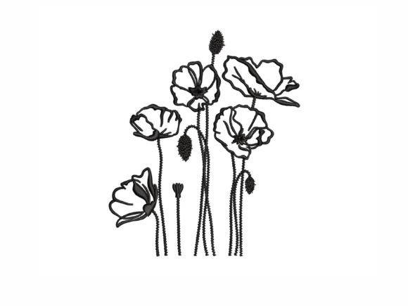 Poppies: A Thoughtful Embroidery Design Review